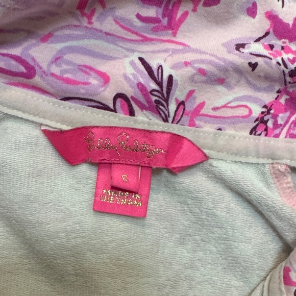 Lilly Pulitzer Pink Patterned Sweatshirt - Picture 2 of 7